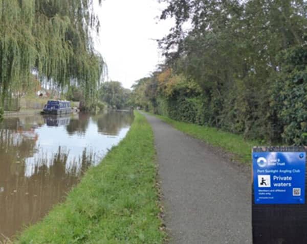 Fishing at Shropshire Union Canal