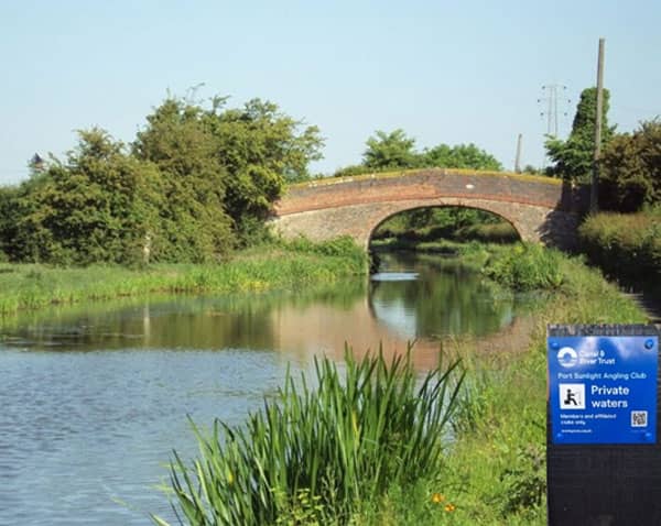 Fishing at Shropshire Union Canal